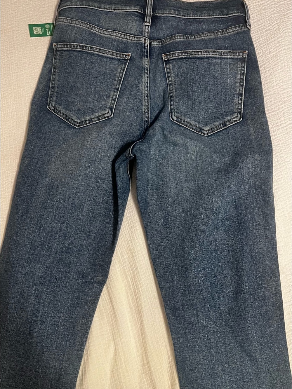 GAP Vintage Slim High-Rise Women's Jeans - Medium Blue Wash 29 8 Long - Picture 2 of 5